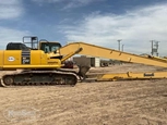 Used Komatsu in yard